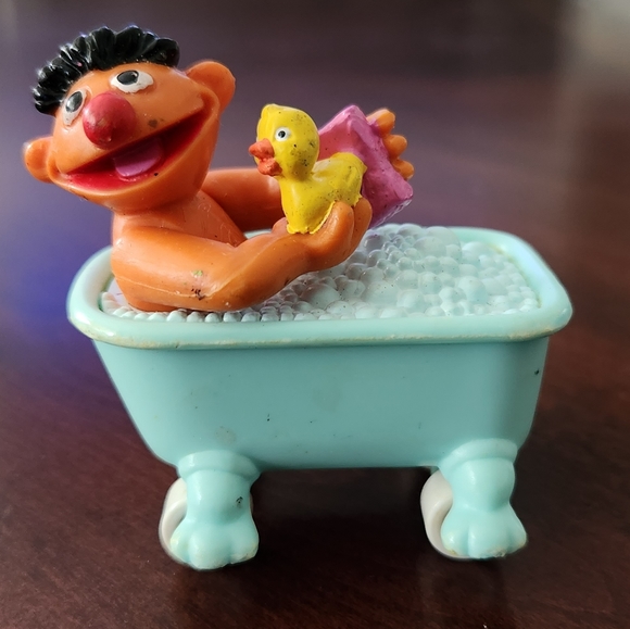 Vintage Toys Vintage Sesame Street Ernie In Bathtub Poshmark